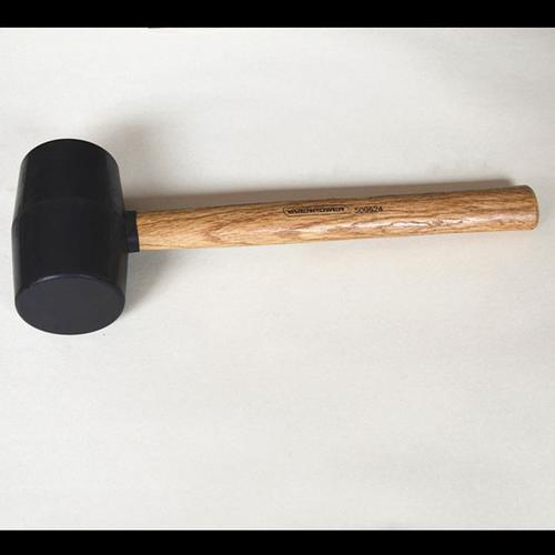 现货供应 五金工具 艾威博尔 不易脱落 木柄橡胶锤工具锤榔头